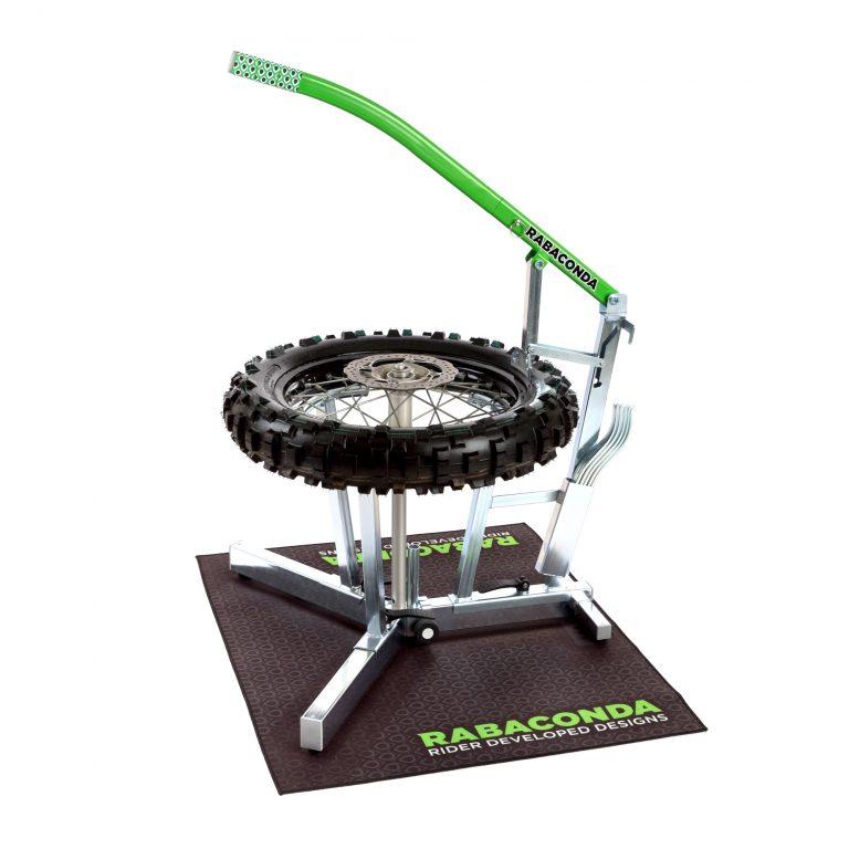 What has improved with the new 4th generation Rabaconda Dirt Bike Tire Stand?