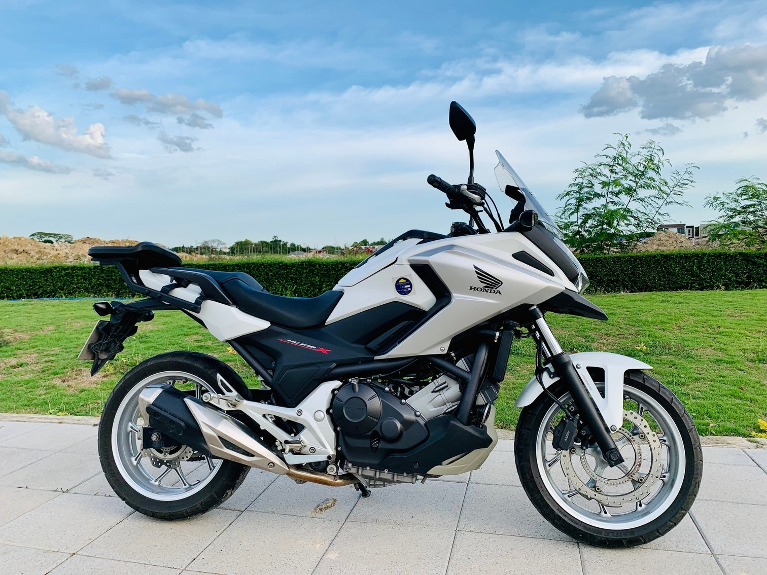 Honda NC750X Rear Tire Change