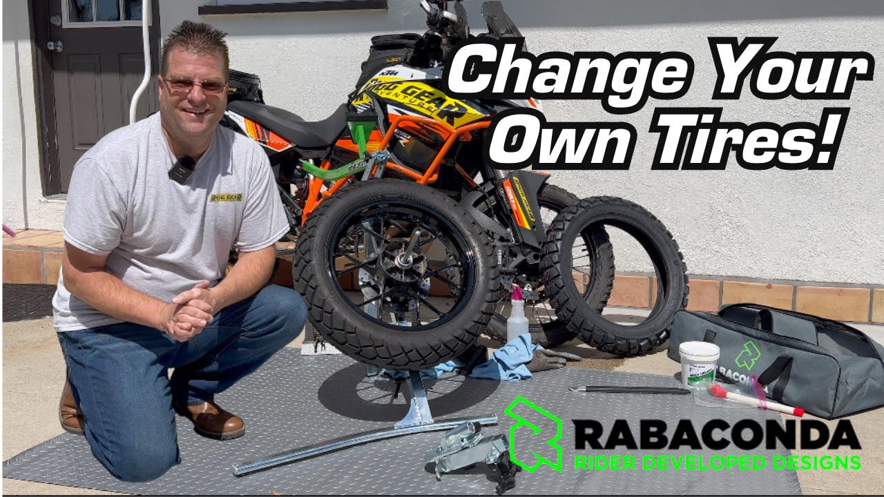 How to Mount Motorcycle Tires in Your Own Garage: Kyle Bradshaw