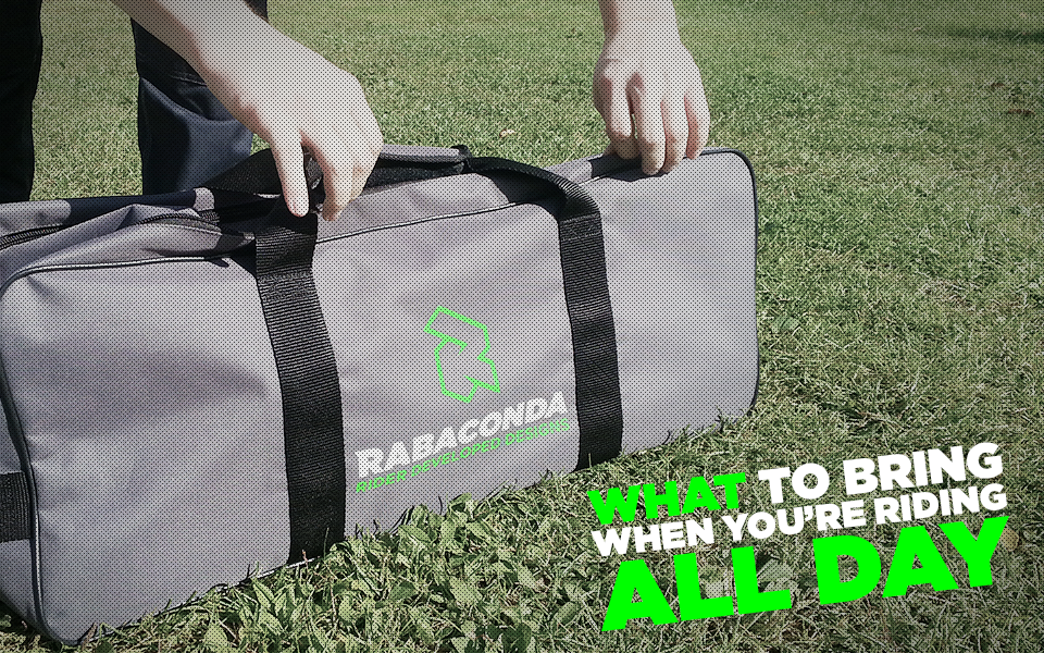 What to Bring When You're Riding All Day