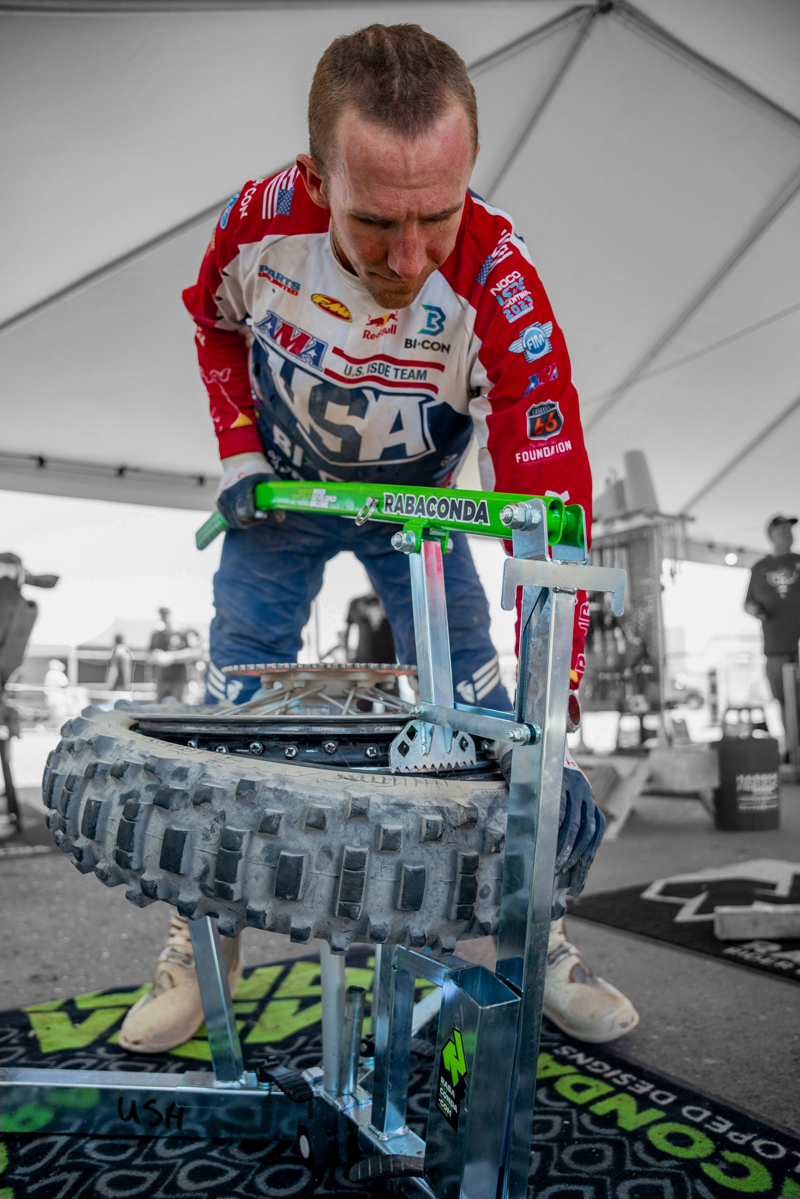Rabaconda Dirt Bike Tire Changer