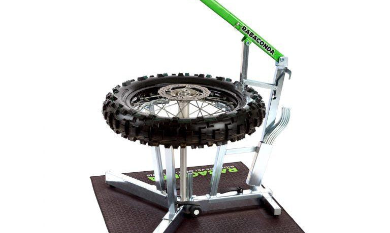 What has improved with the new 4th generation Rabaconda Dirt Bike Tire Stand?