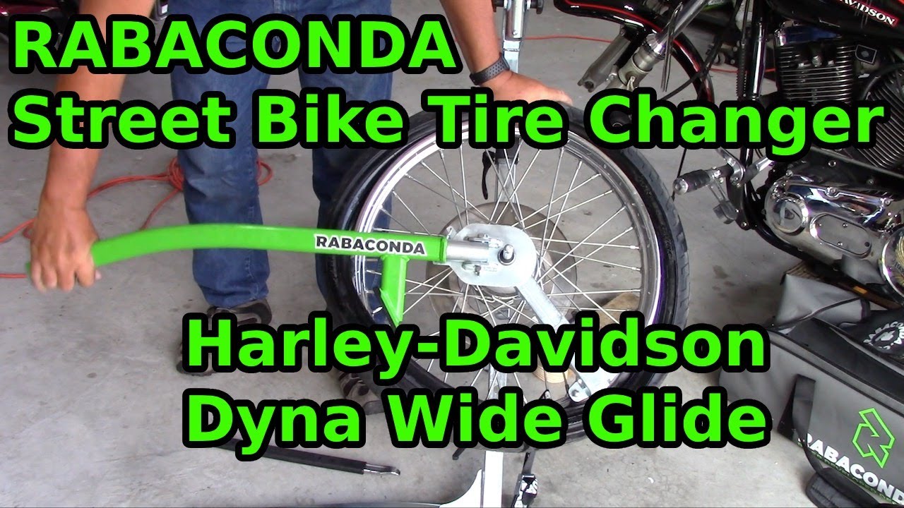 How to Tackle Stiff Tire Changes: Rabaconda vs Harley-Davidson Dyna Wide Glide
