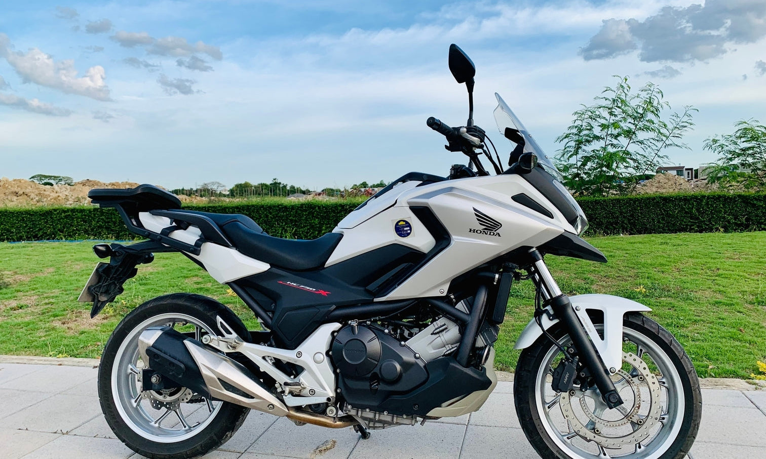 Honda NC750X Rear Tire Change