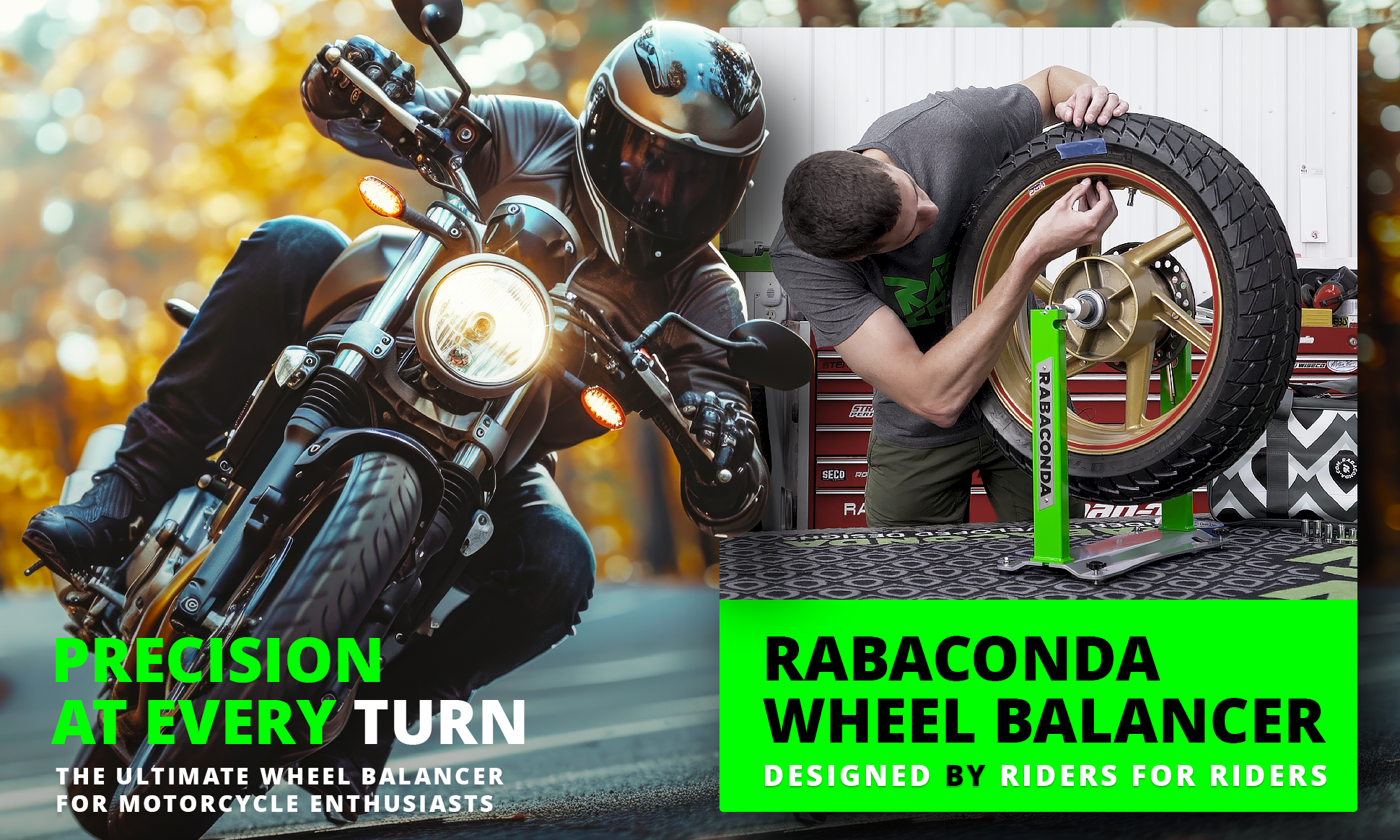 Smooth Ride Ahead: The Rabaconda Motorcycle Wheel Balancer Is Here