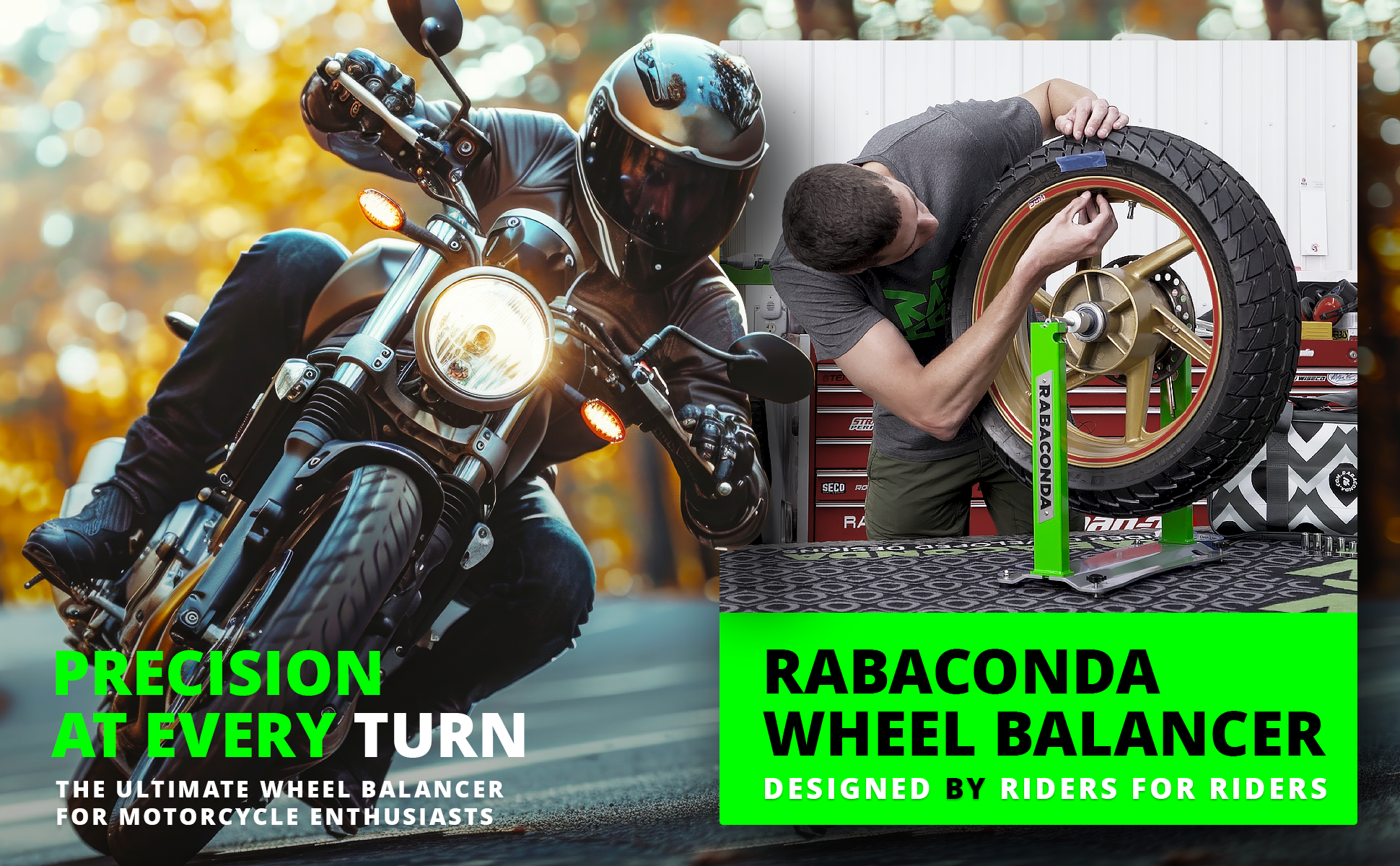 Smooth Ride Ahead: The Rabaconda Motorcycle Wheel Balancer Is Here