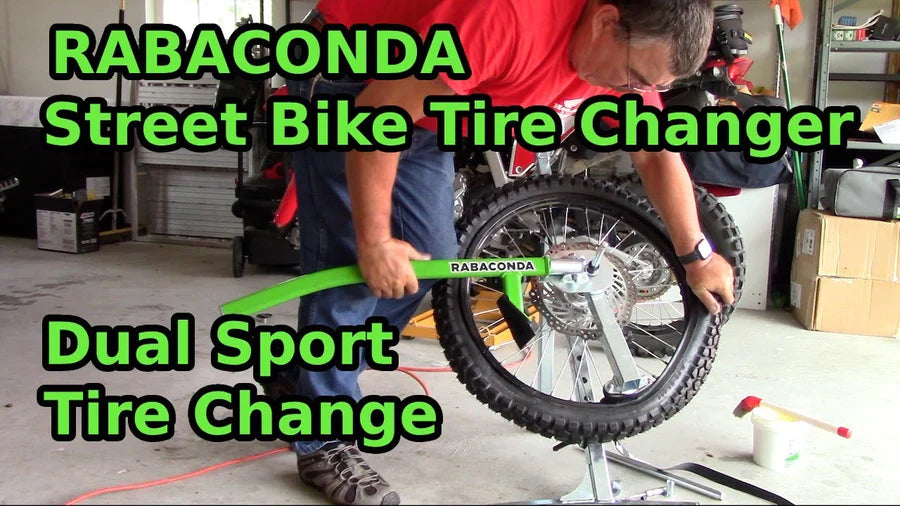 Is the Rabaconda Street Bike Tire Changer Dual Sport-Capable?