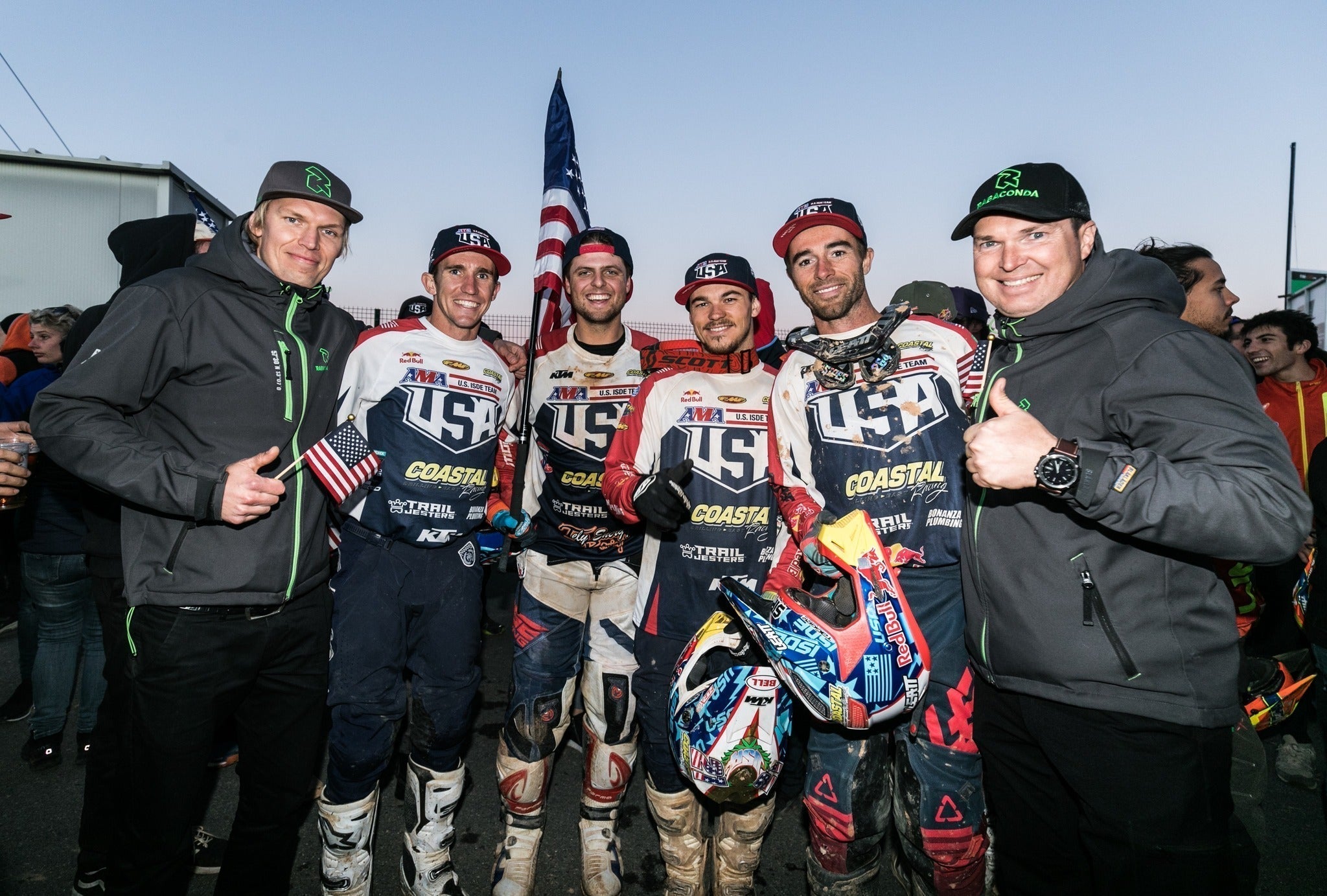 10 years of Rabaconda Support for Team USA at the ISDE