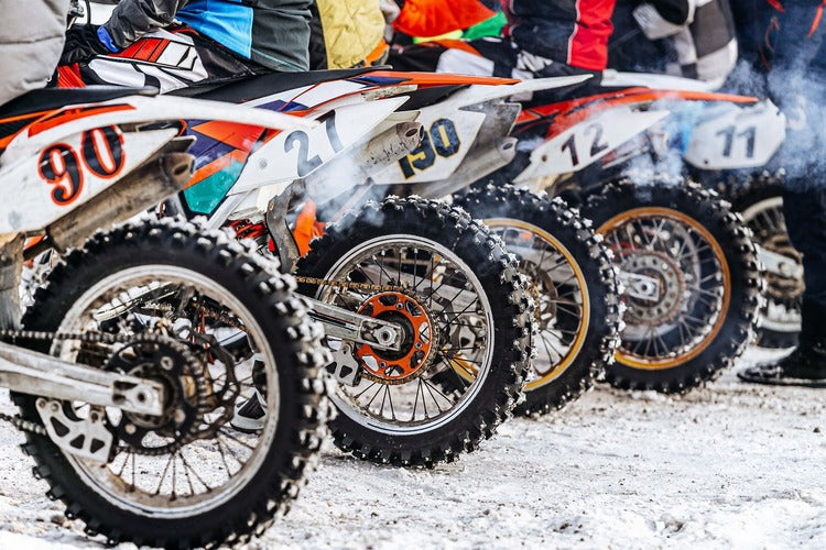 Motocross motorcycle tyres