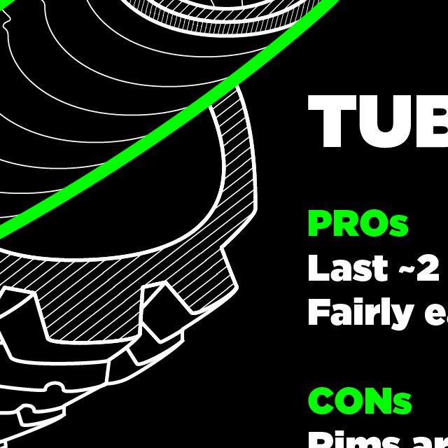 PROs and CONS of Dirt Bike Inner Tubes [INFOGRAPHIC]