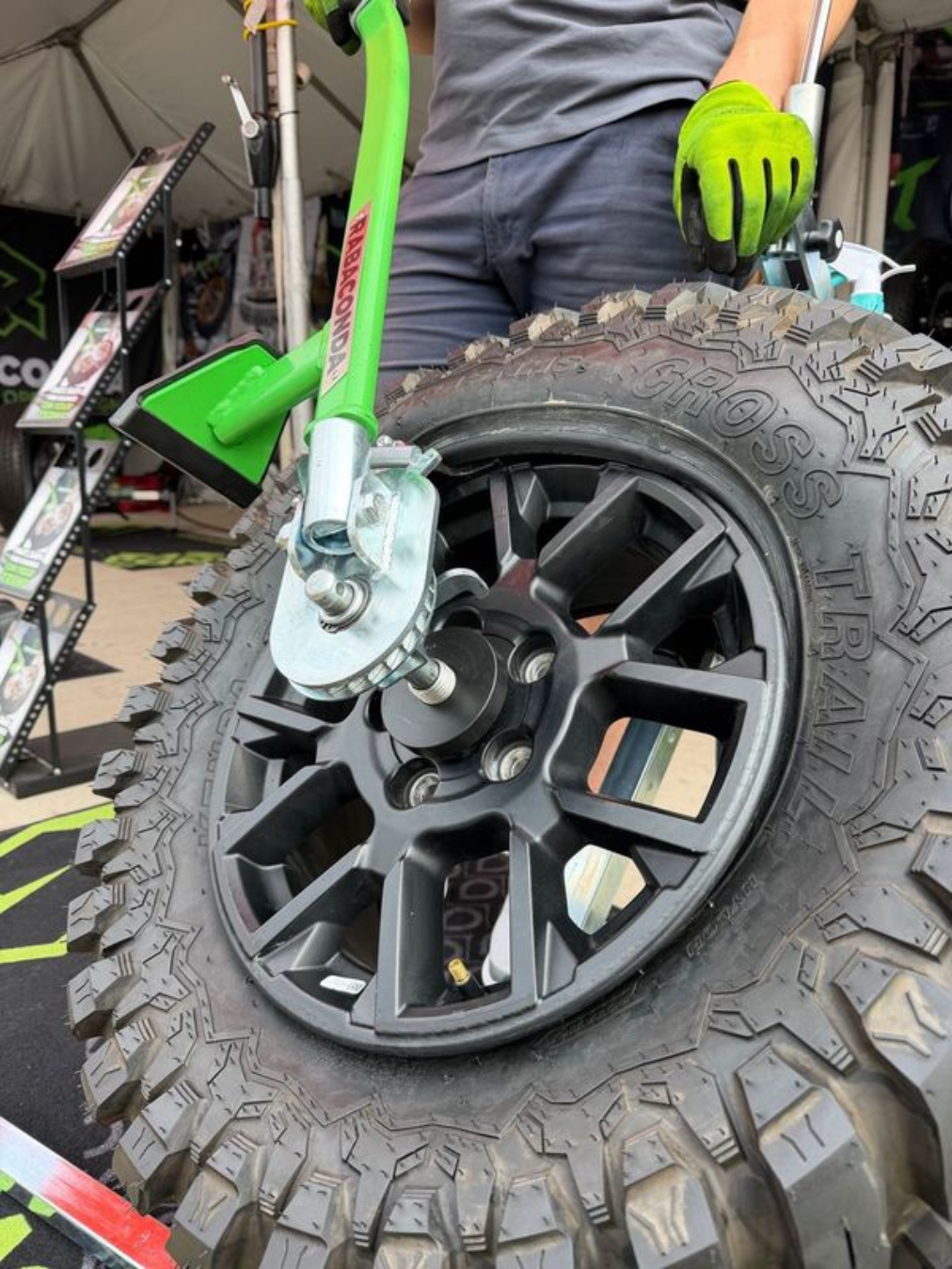 4-Wheel Adapter Kit for the Street Bike Tire Changer