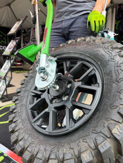 4-Wheel Adapter Kit for the Street Bike Tire Changer