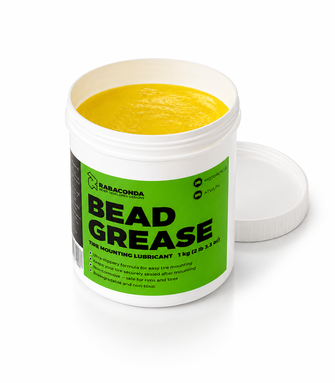 Bead Grease Tire Mounting Lubricant (2.2lbs) Rabaconda USA Bead Grease Tire Mounting Lubricant (2.2lbs) Rabaconda USA