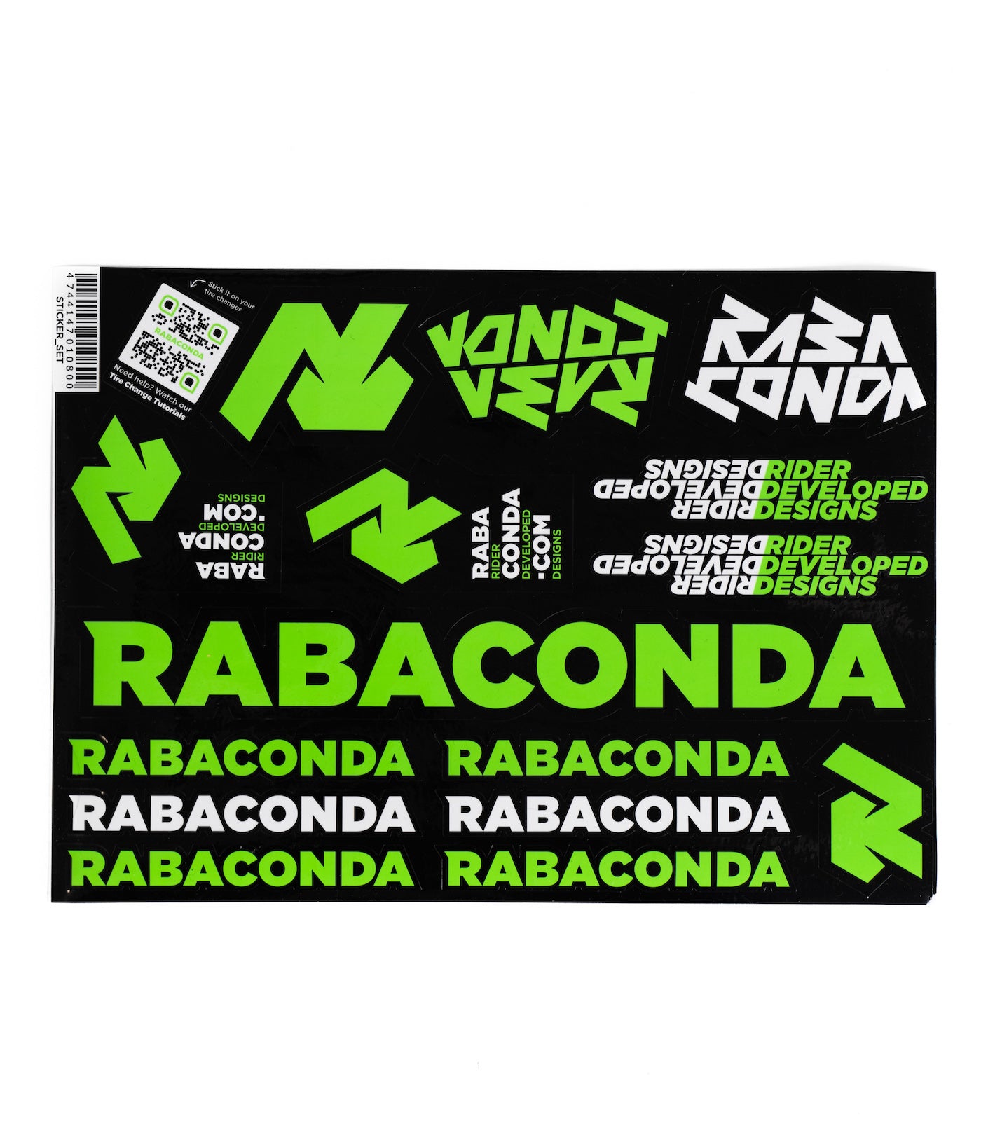 Sticker Set – Rabaconda USA