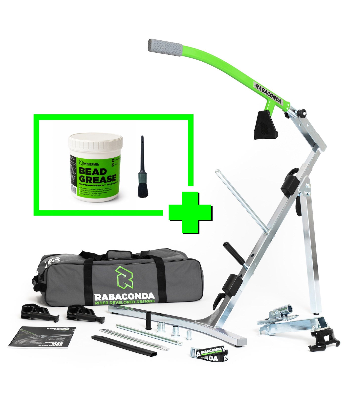 Rabaconda Starter Street Bike Tire Changer Kit product photo