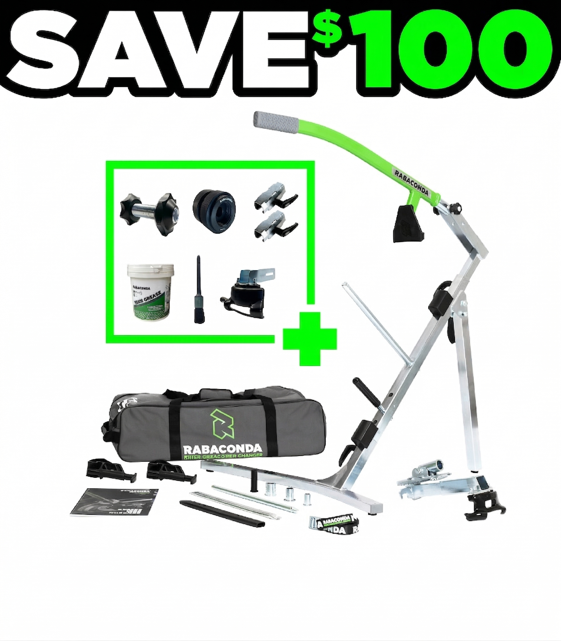 ULTIMATE Kit - Street Bike Tire Changer